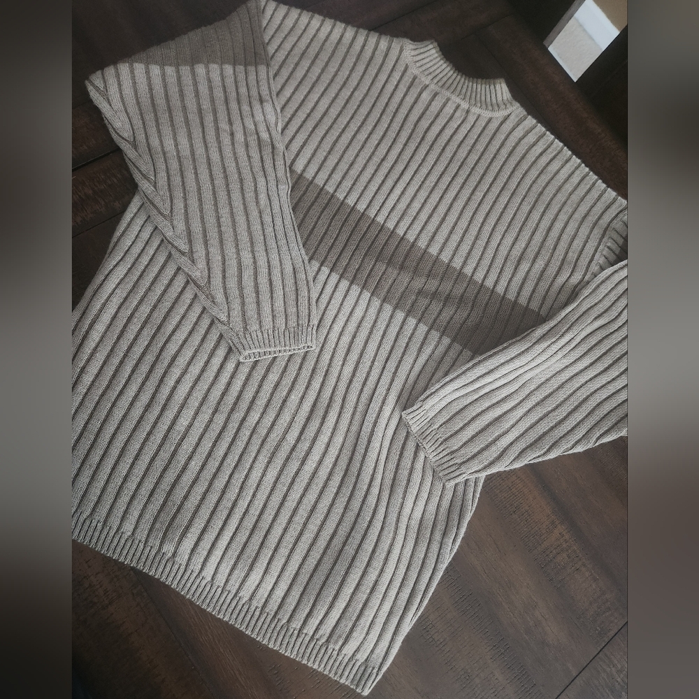 Bachrach Ribbed Wool Men's Sweater XL